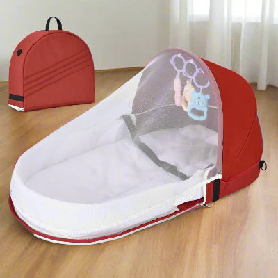 Berceau de Voyage - BabyNest™ - Rouge