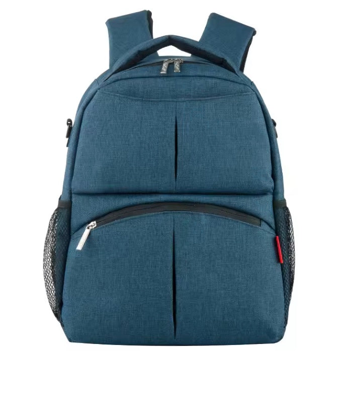 sac à dos à langer cyan