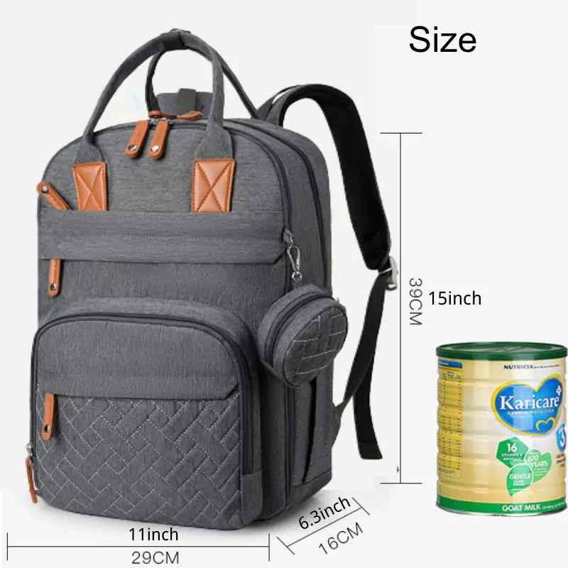 sac à dos à langer dimension