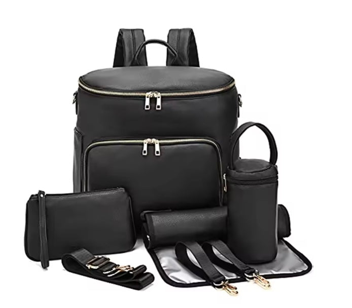 sac à langer 7 en 1 noir