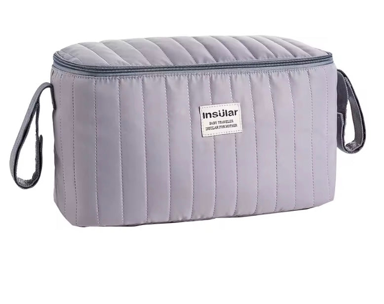 sac à langer bébé gris