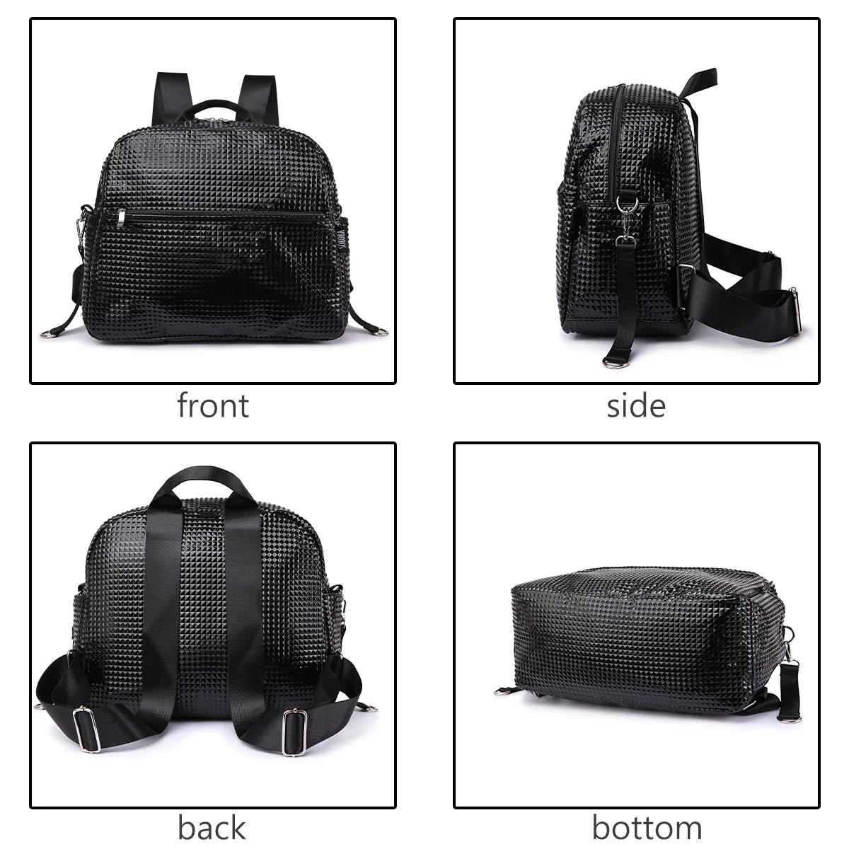 sac à langer bébé noir