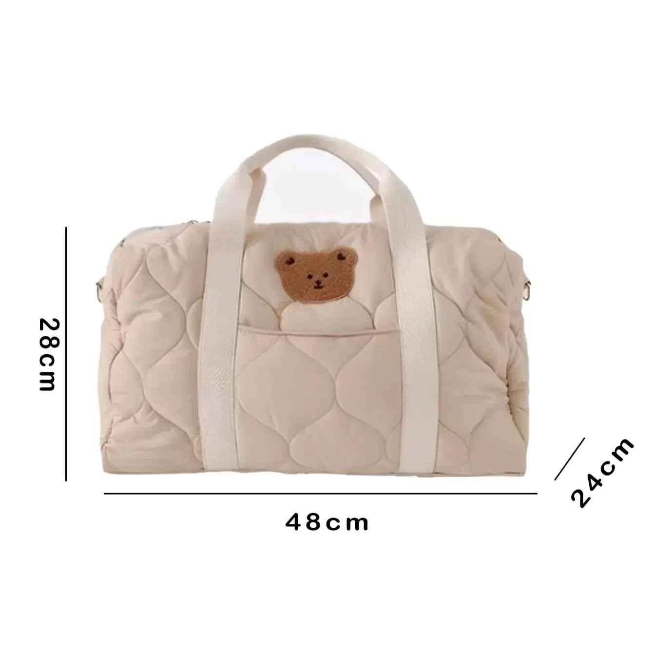 sac Ă  langer beige dimension spacieux