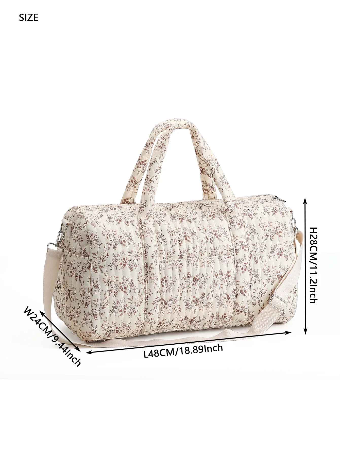 sac Ă  langer fleuri dimensions spacieux