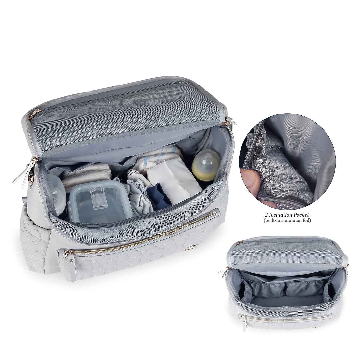 sac Ă  langer multi-compartiment organisateur