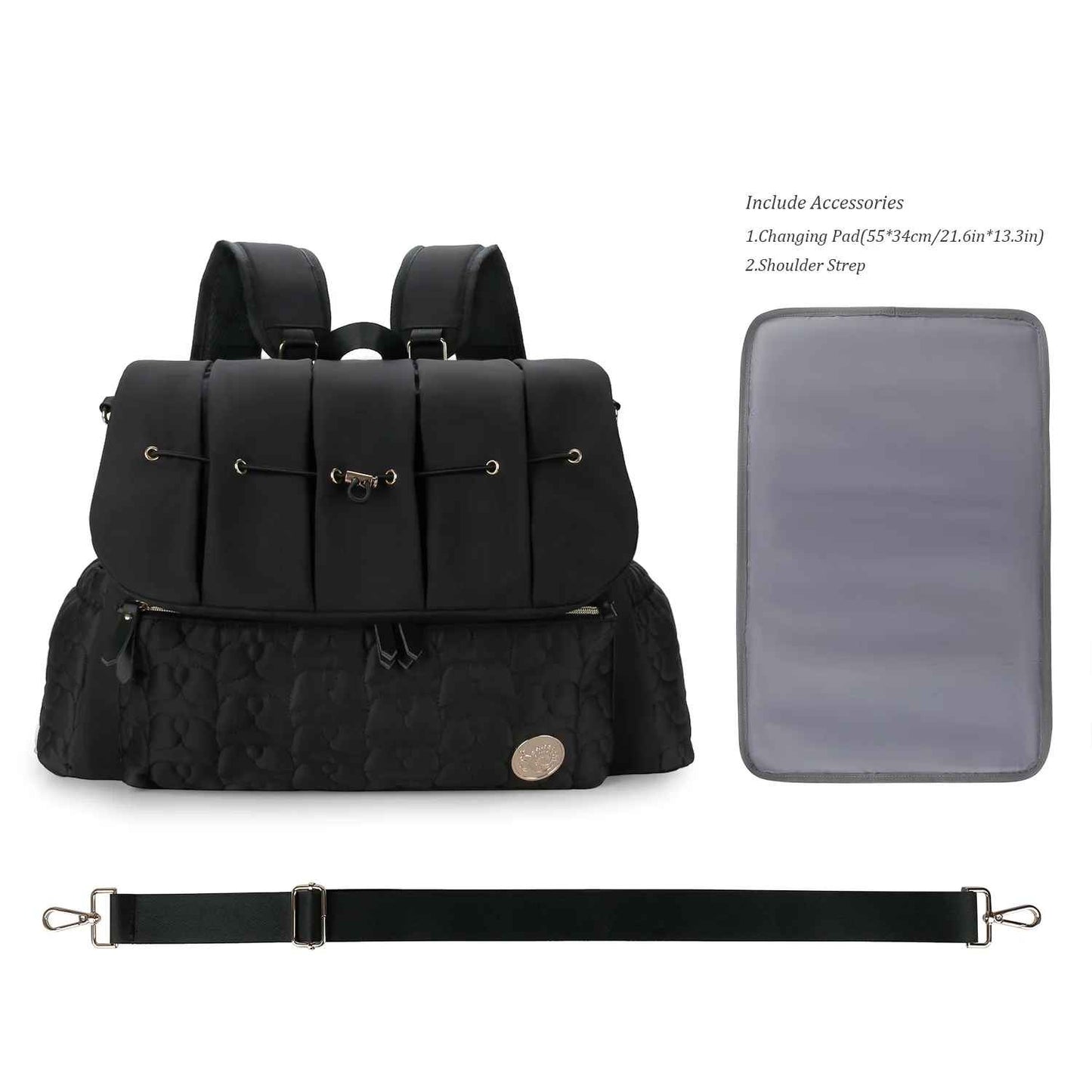 sac Ă  langer noir trĂšs spacieux