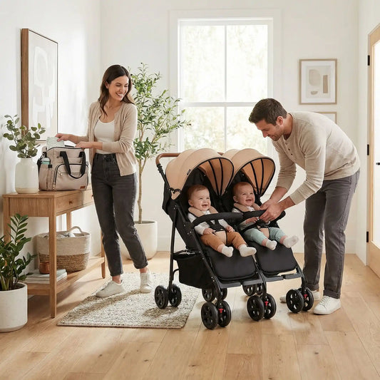 Les essentiels à avoir pour une promenade réussie avec des jumeaux
