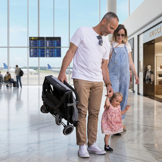 une poussette adaptée pour une voyage réussie avec bébé