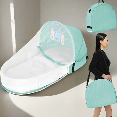 Berceau de Voyage - BabyNest™ - Vert