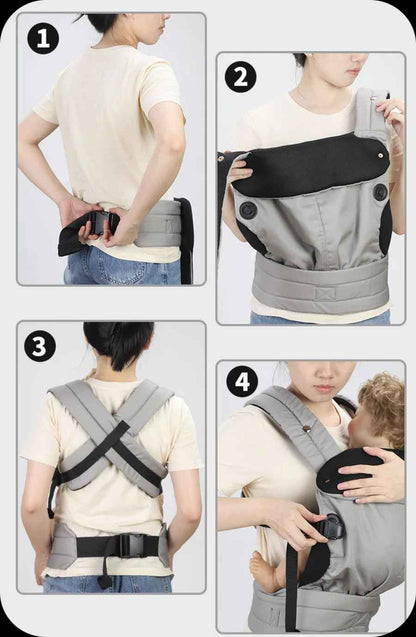 comment mettre son porte bébé