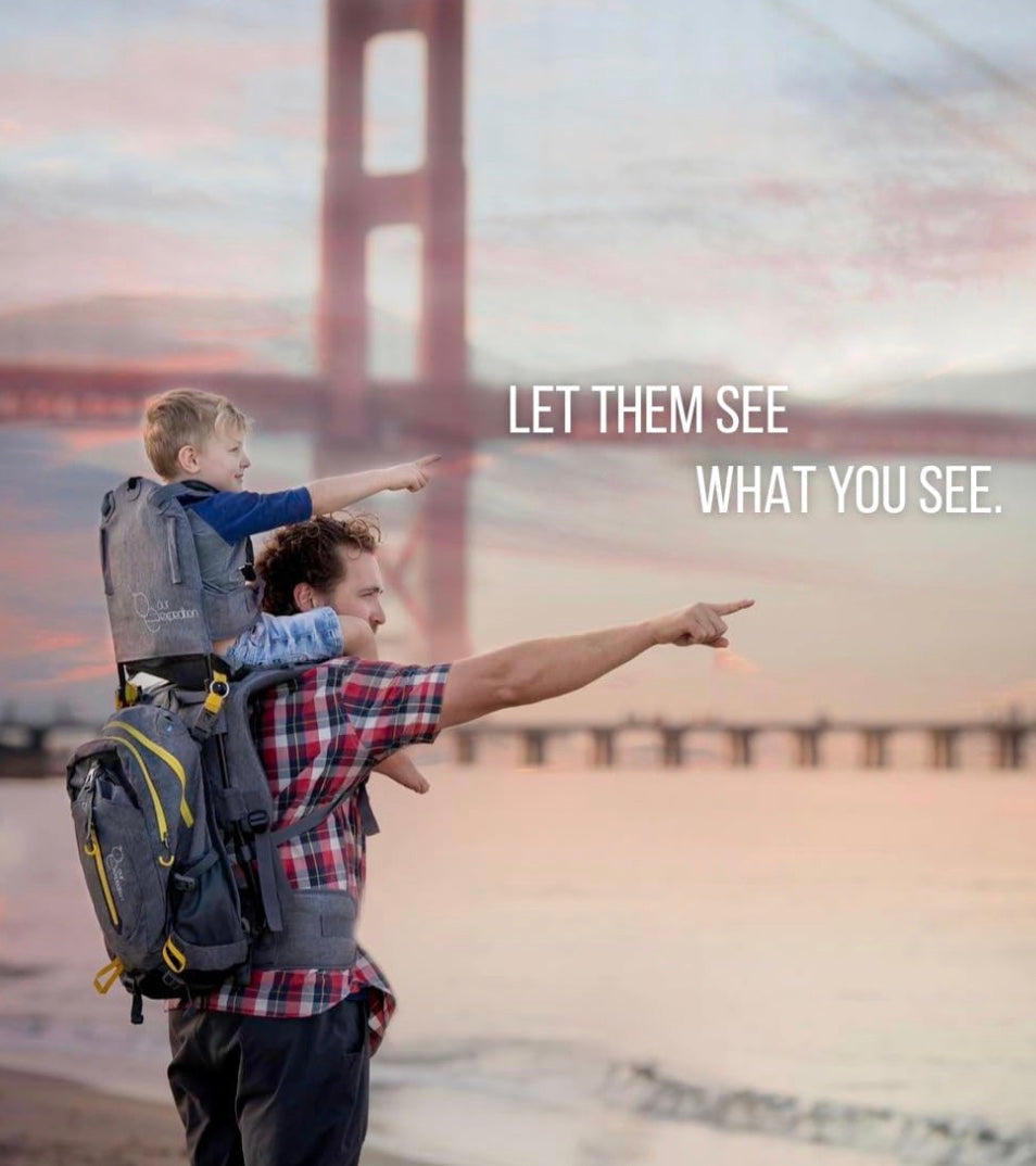 confort de bébé avec un randonnée porte bébé