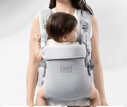 le confort de bébé dans le porte bébé physiologique