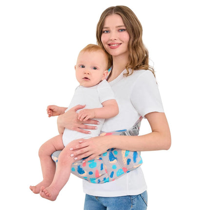 porte bébé de couleur multicolore