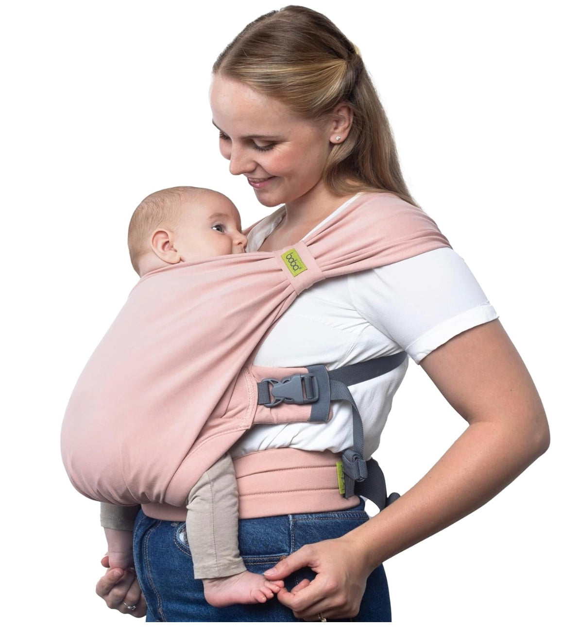 porte bébé de couleur rose