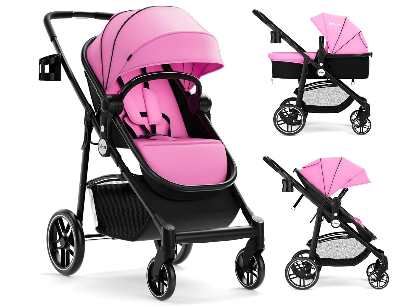 couleur rose poussette