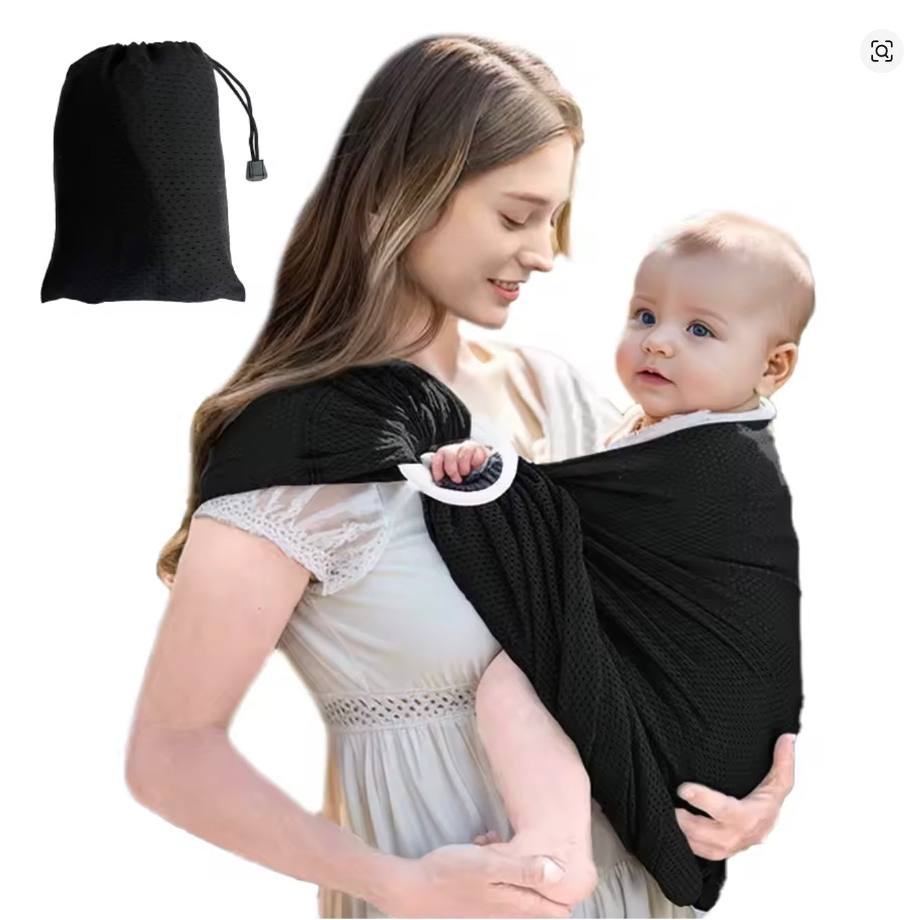 écharpe de portage bébé est en sécurité