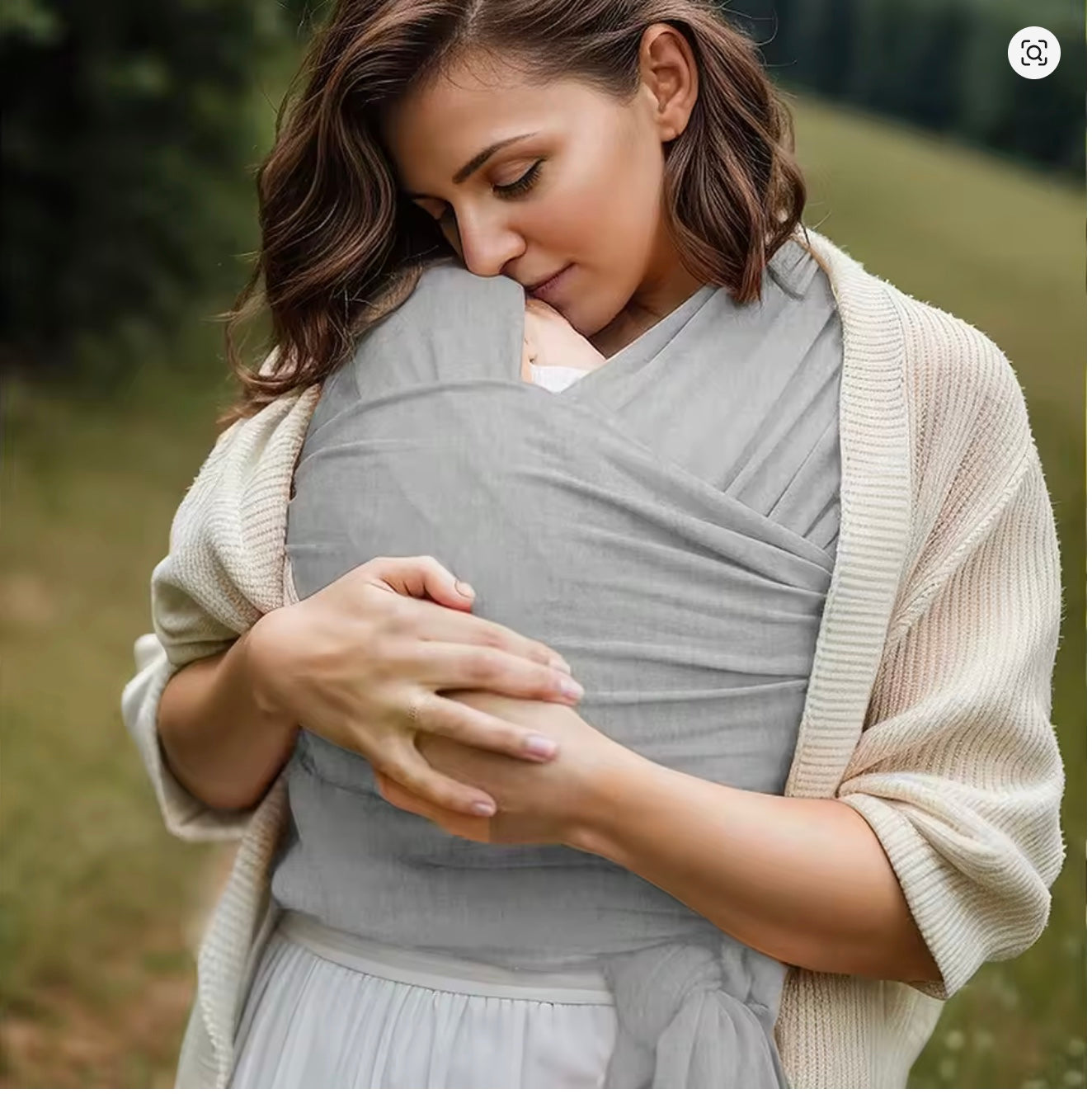 écharpe de portage plus proche de maman
