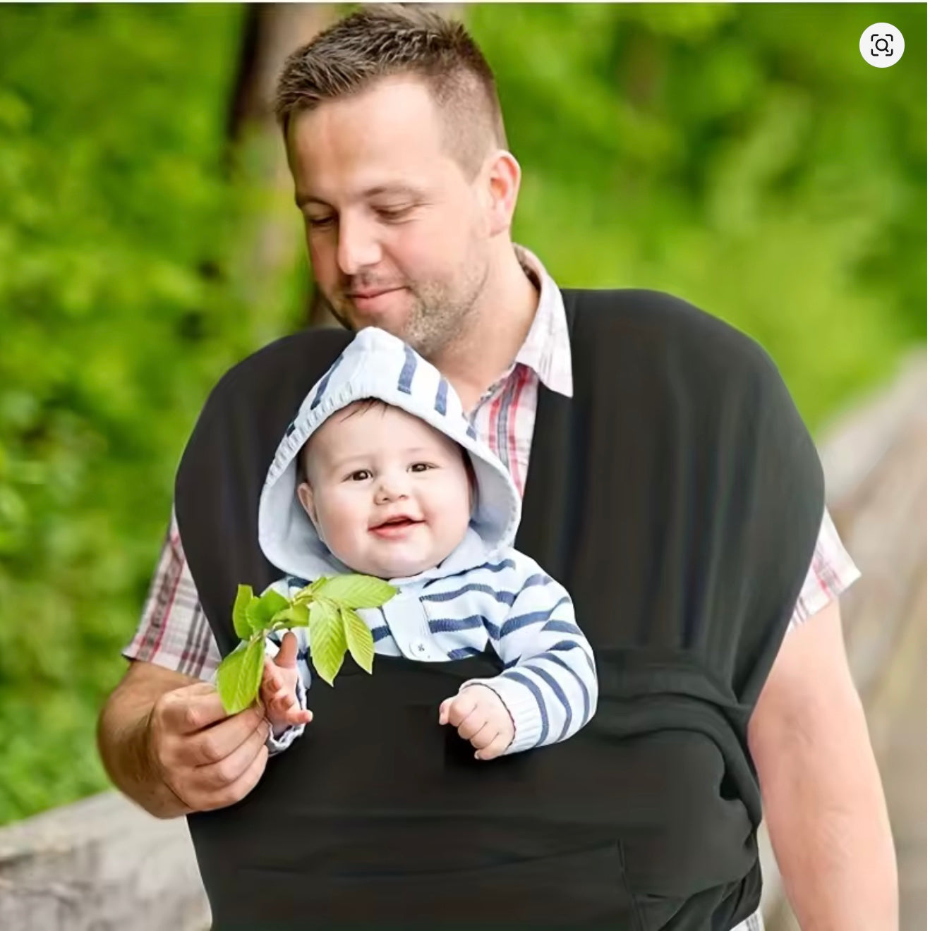 écharpe de portage unisexe