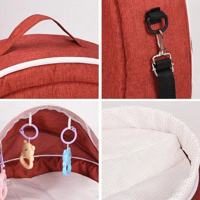 Berceau de Voyage - BabyNest™ - Rouge
