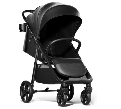 poussette de couloir noir