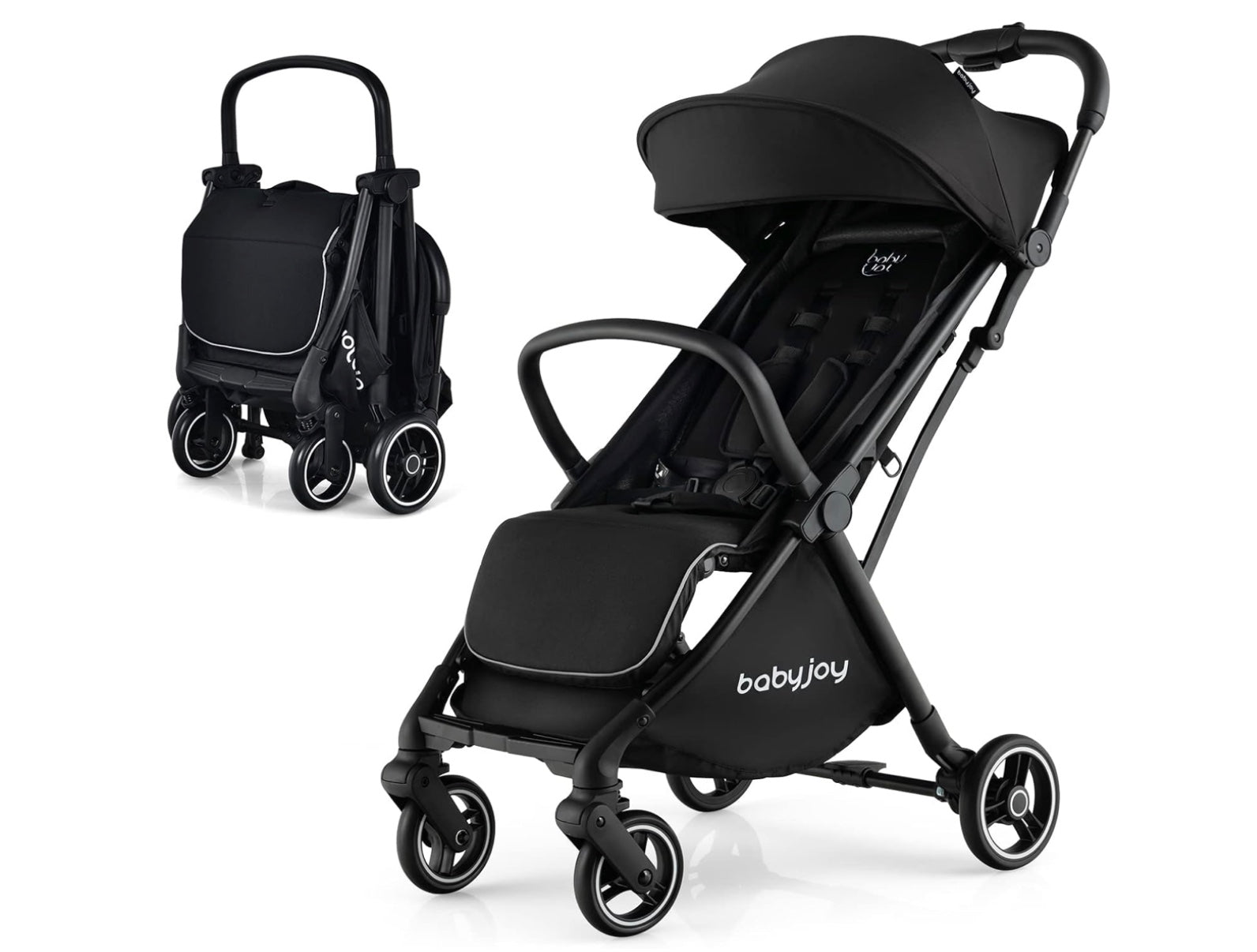 pliable poussette noir