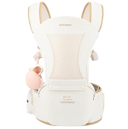 porte bébé beige ergonomique