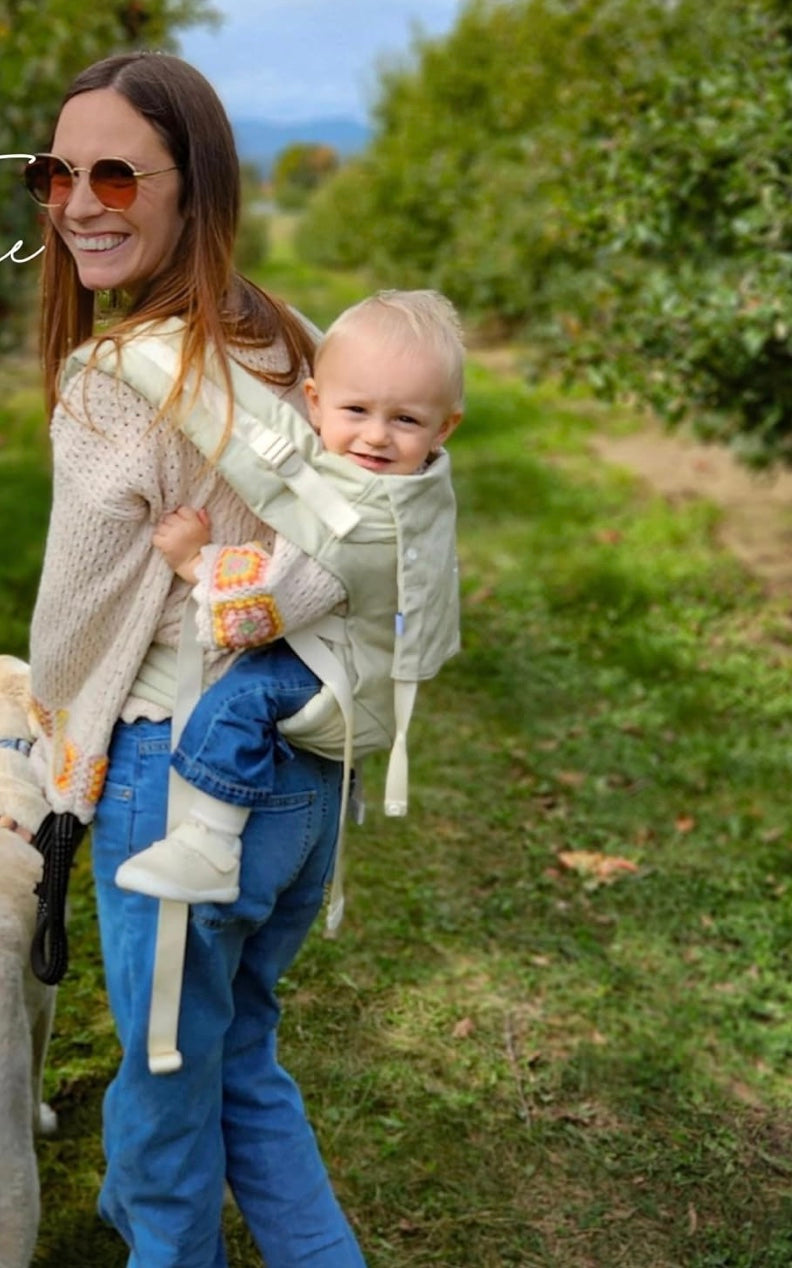 porte bébé beige stylé