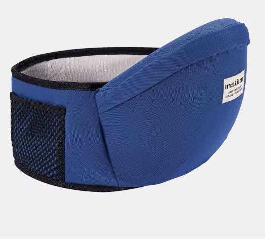 porte bébé bleu pratique
