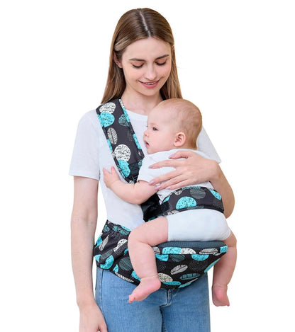 porte bébé de couleur cyan