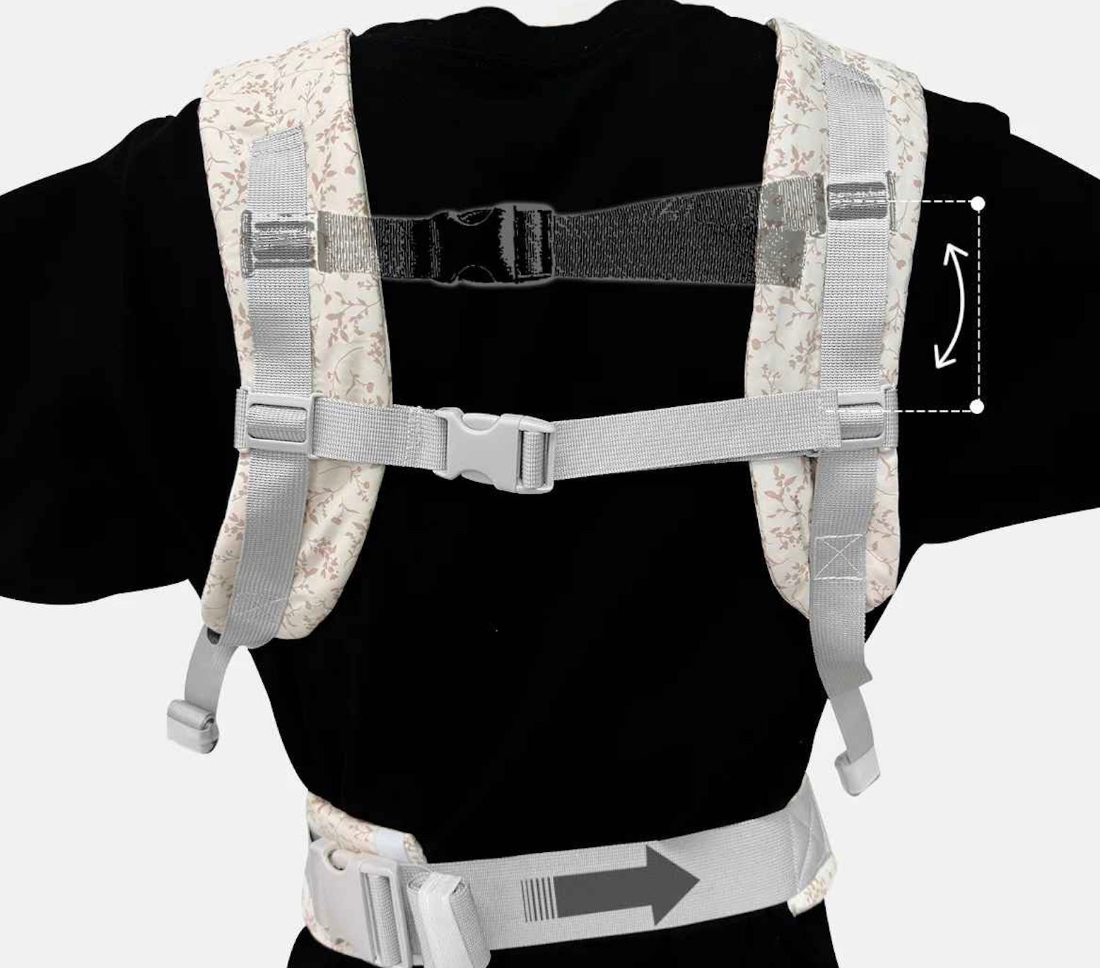 porte bébé les détails de comment le mettre