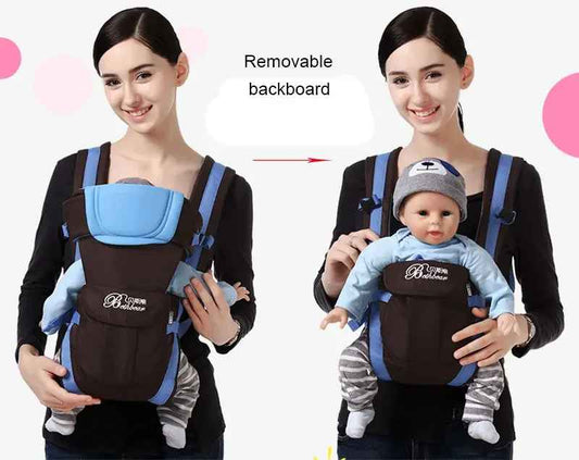 porte bébé ergonomique bébé est content