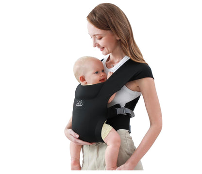 porte bébé ergonomique de couleur noir