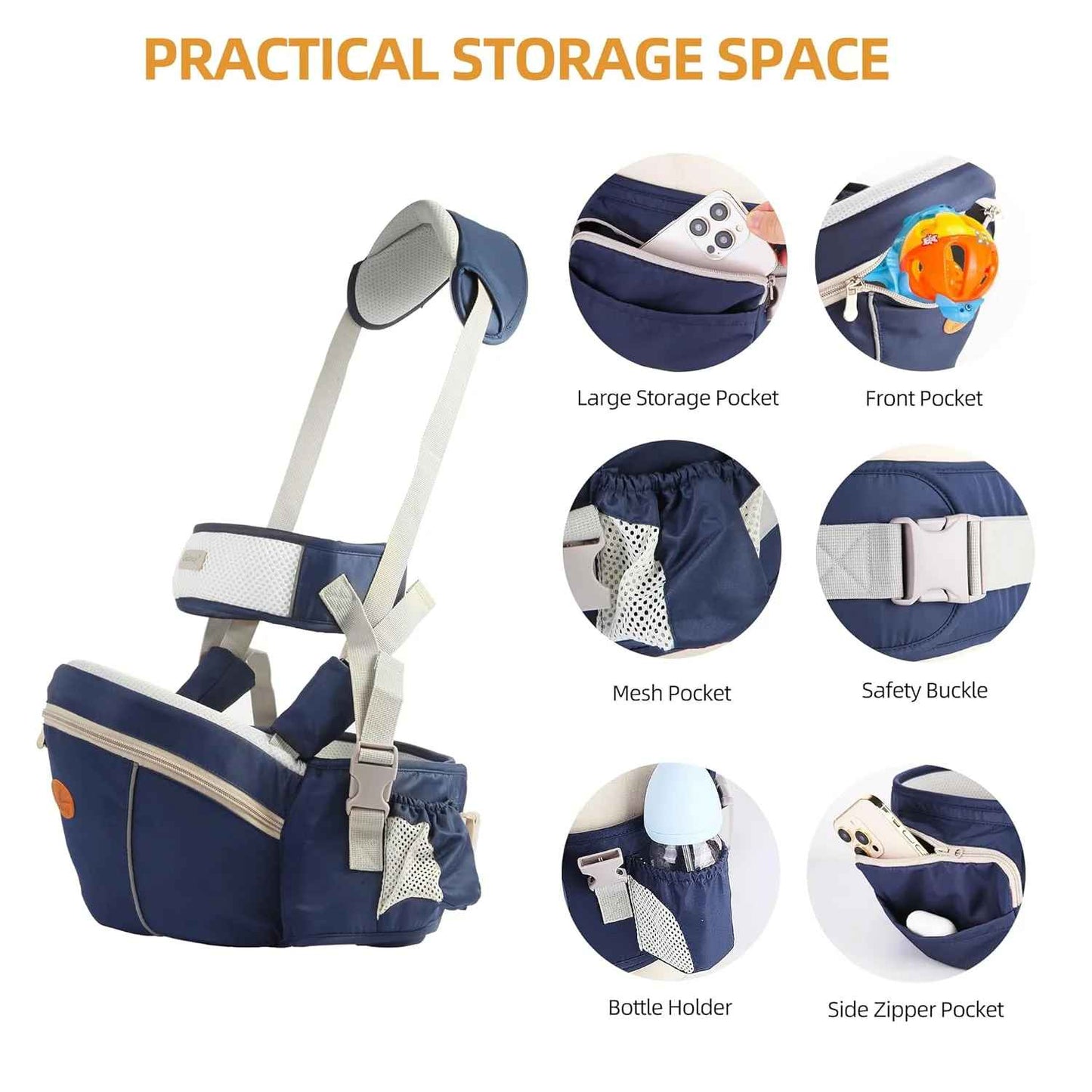 porte bébé ergonomique les détails du produit