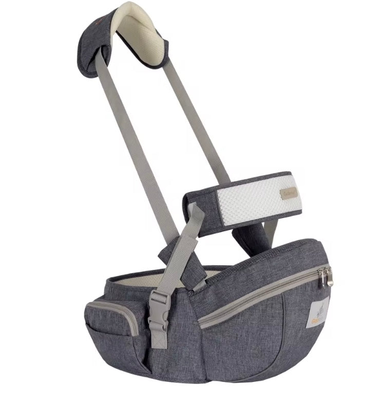 porte bébé ergonomique gris confort