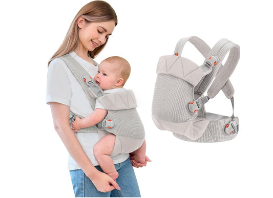 porte bébé ergonomique gris design parfait