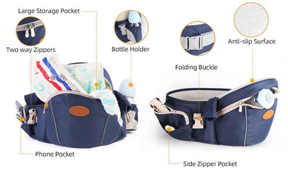 porte bébé ergonomique avec multi poches