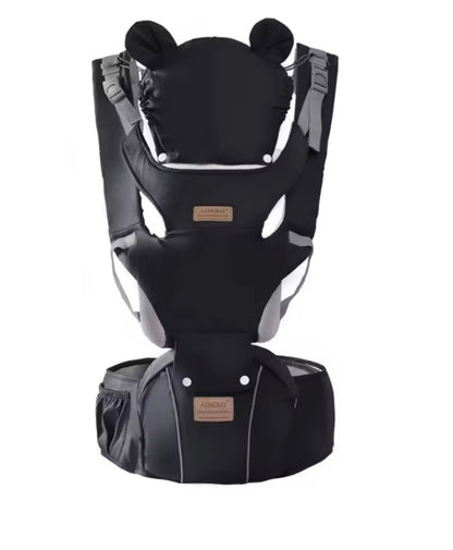 porte bébé ergonomique noir sécuritaire