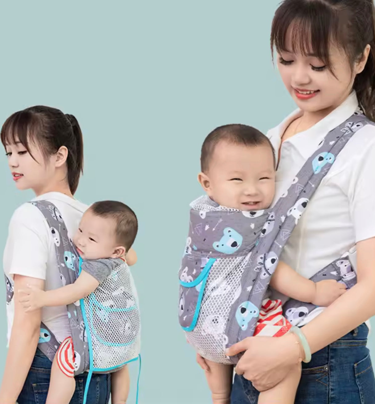 porte bébé physiologique ergonomique