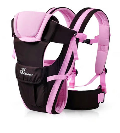 porte bébé ergonomique rose