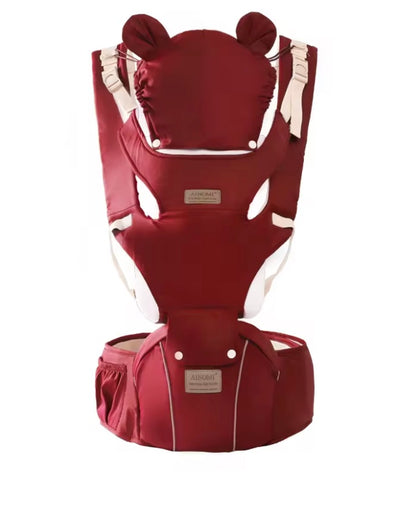 porte bébé ergonomique rouge