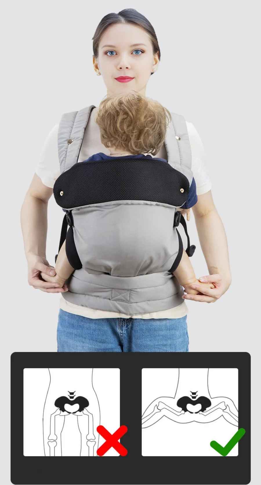 porte bébé ergonomique