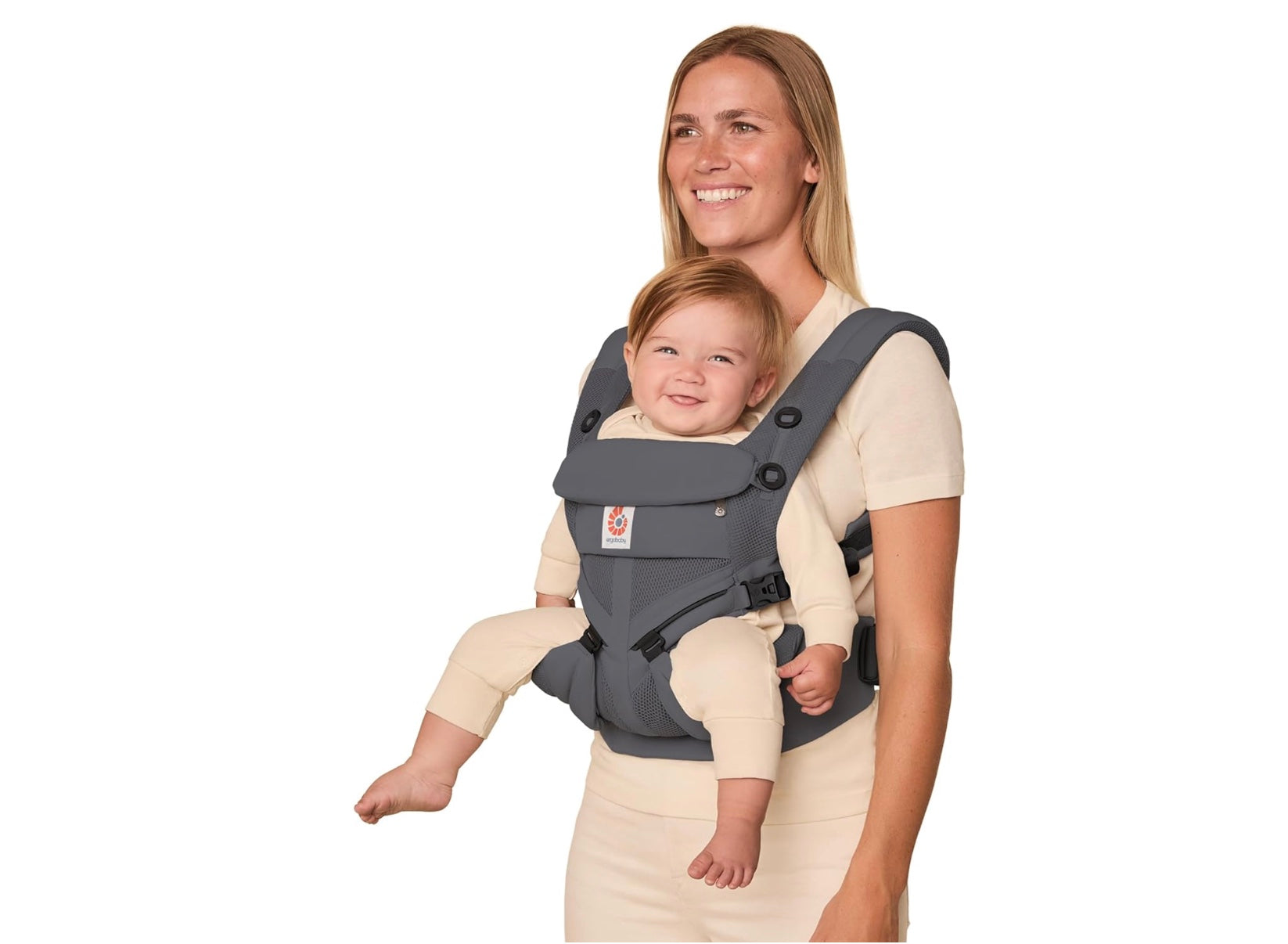 porte bébé gris foncé