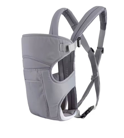 porte bébé gris très pratique