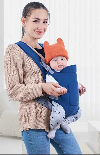 porte bébé maman et bébé sont prêts pour une balade