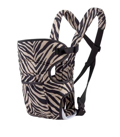 porte bébé motif zèbre