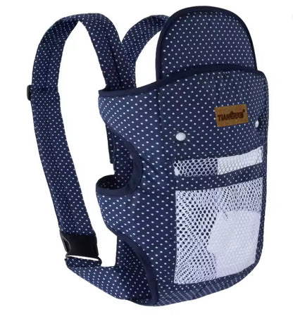 porte bébé physiologique bleu marine