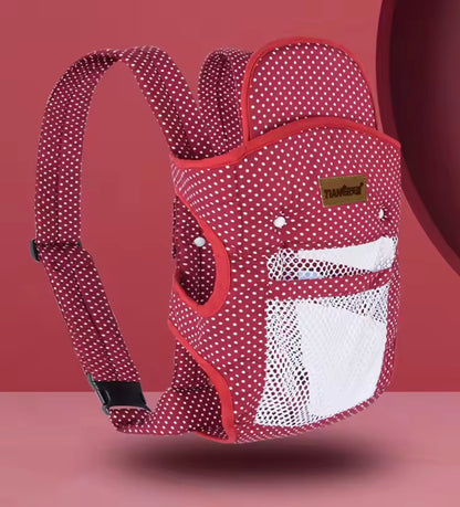 porte bébé physiologique couleur rouge