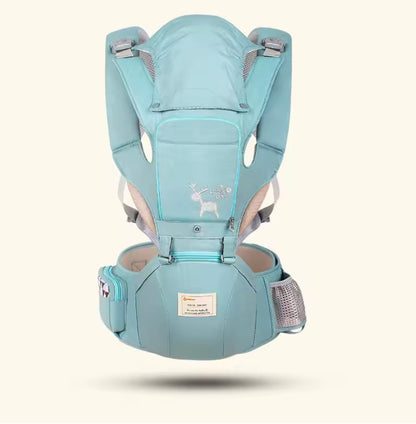 porte bébé ergonomique vert confortable