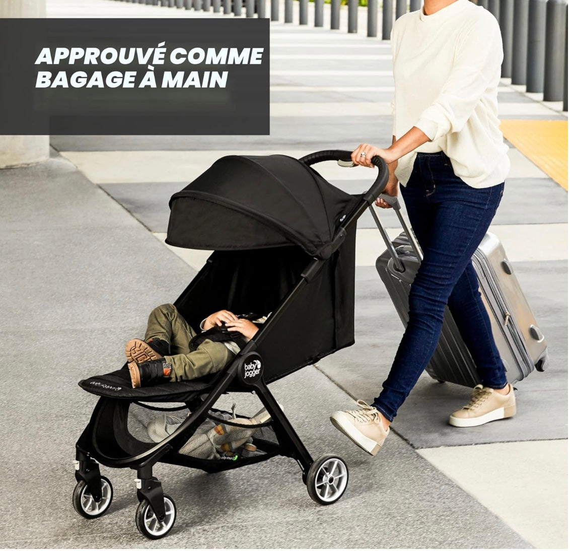 poussette bébé confort approuvé comme bagage main