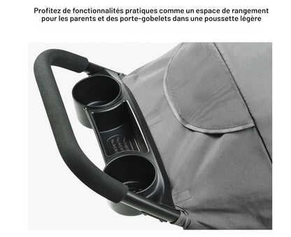 poussette bébé confort avec des portes gobelets